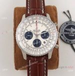 Swiss Grade Copy Breitling Navitimer 43mm 7750 Chronograph Watch Blue Subdials